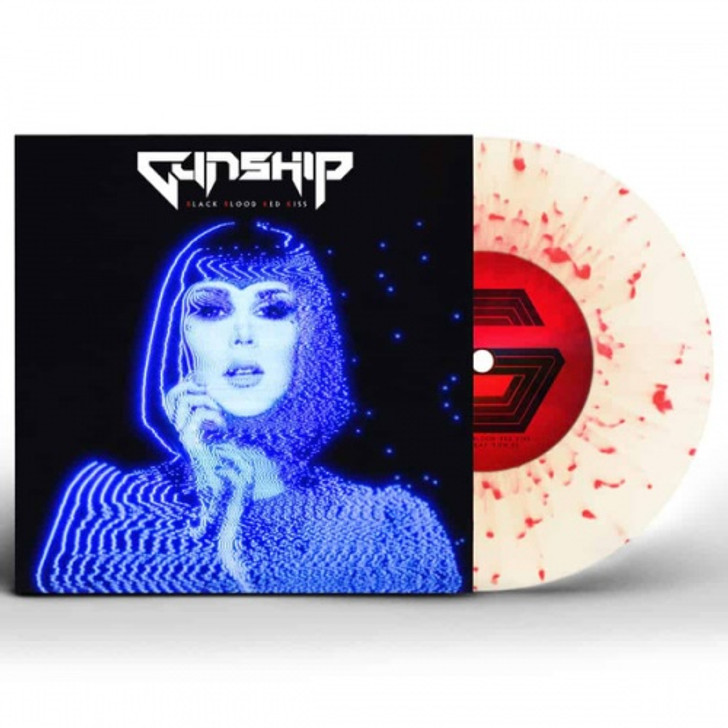 Gunship - Black Blood Red Kiss - 7" Colored Vinyl