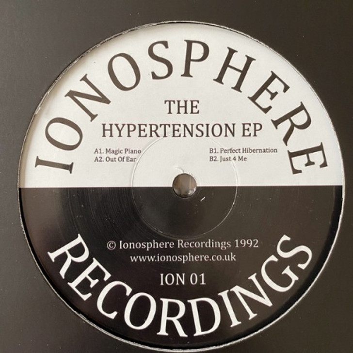 Ionosphere - The Hypertension Ep - 12" Vinyl