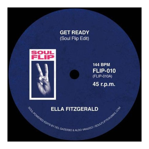 Ella Fitzgerald / Tammi Terrell - Get Ready / Two Can Have A Party (Edits) - 7" Vinyl