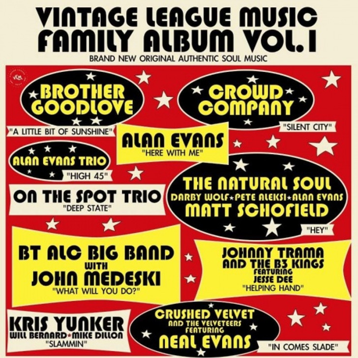 Various Artists - Vintage League Music Family Album Vol. 1 - LP Vinyl