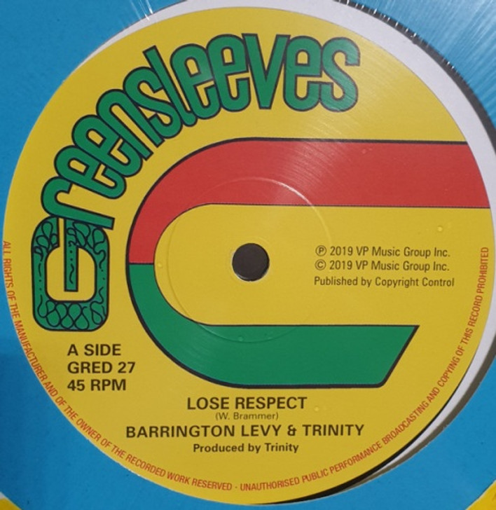 Barrington Levy / Roman Stewart / Trinity - Lose Respect / Since You're Gone - 12" Vinyl