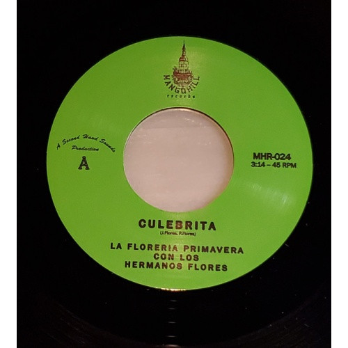 La Floreria Primavera Con Los Hermanos Flores - Culebrita / La Primera Rosa - 7" Vinyl
