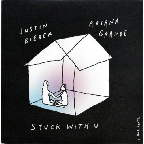 Ariana Grande & Justin Bieber - Stuck With U (Glow) - 7" Vinyl