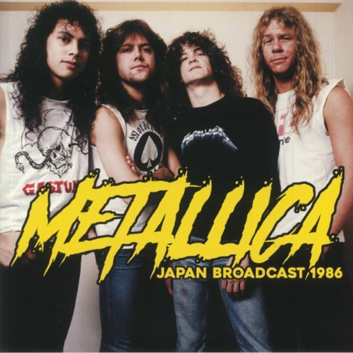 Metallica - Japan Broadcast 1986 - 2x LP Vinyl