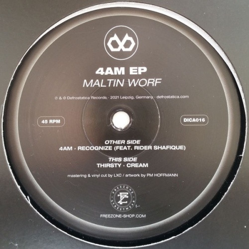 Maltin Worf - 4AM Ep - 12" Vinyl