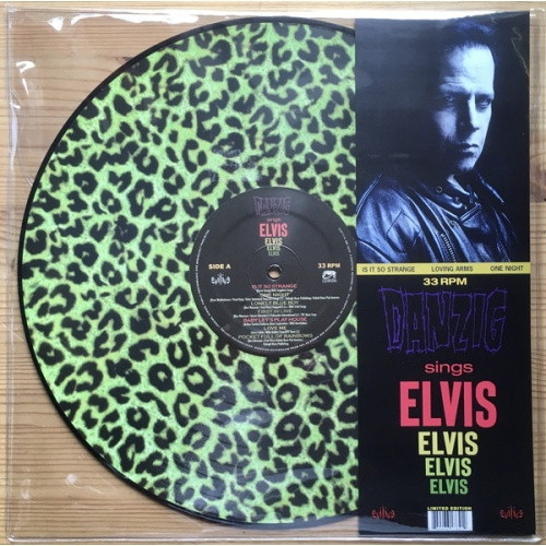 Danzig  - Sings Elvis - LP Picture Disc Vinyl (Green)