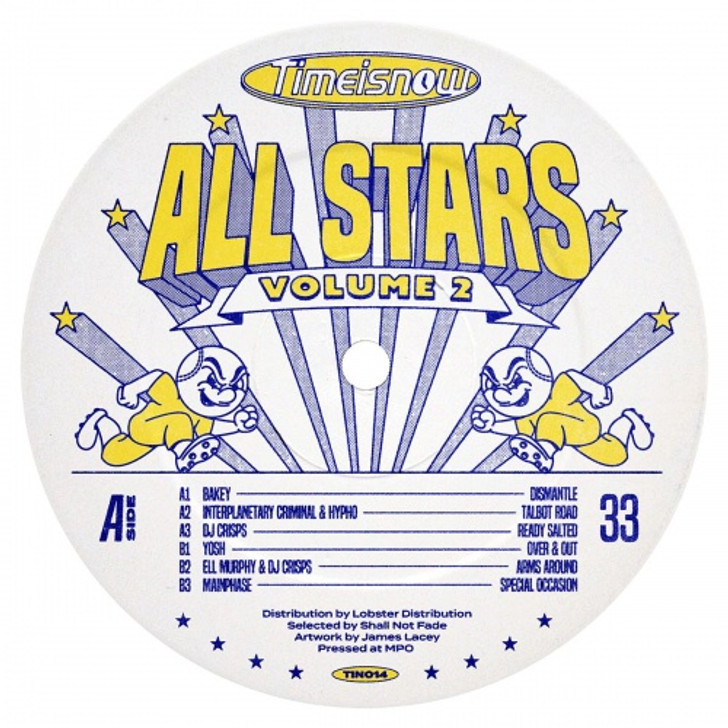 Various Artists - Timeisnow All Stars Vol. 2 - 12" Vinyl