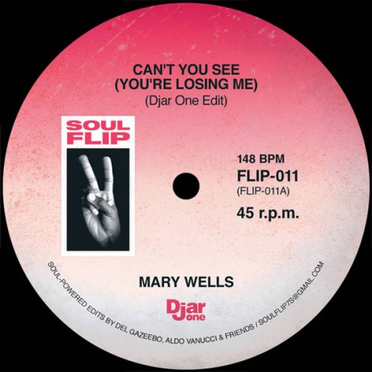 Mary Wells / The Astors - Can't You See / Uncle Willie Good Time (Djar One Edits) - 7" Vinyl