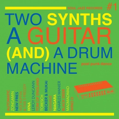 Various Artists - Two Synths A Guitar (And) A Drum Machine #1 - 2x LP Colored Vinyl
