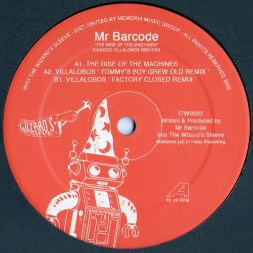 Mr Barcode - The Rise Of The Machines - 12" Vinyl