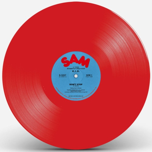 K.I.D. - Don't Stop - 12" Colored Vinyl