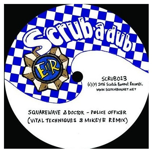 Squarewave / Mungo's Hi-Fi - Police Officer / Boomsound (Vital Techniques & Mikey B Remixes) - 12" Vinyl