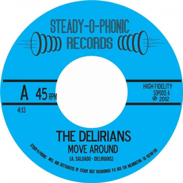 The Delirians - Move Around - 7" Vinyl