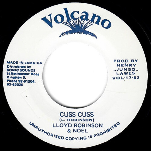 Lloyd Robinson - Cuss Cuss - 7" Vinyl