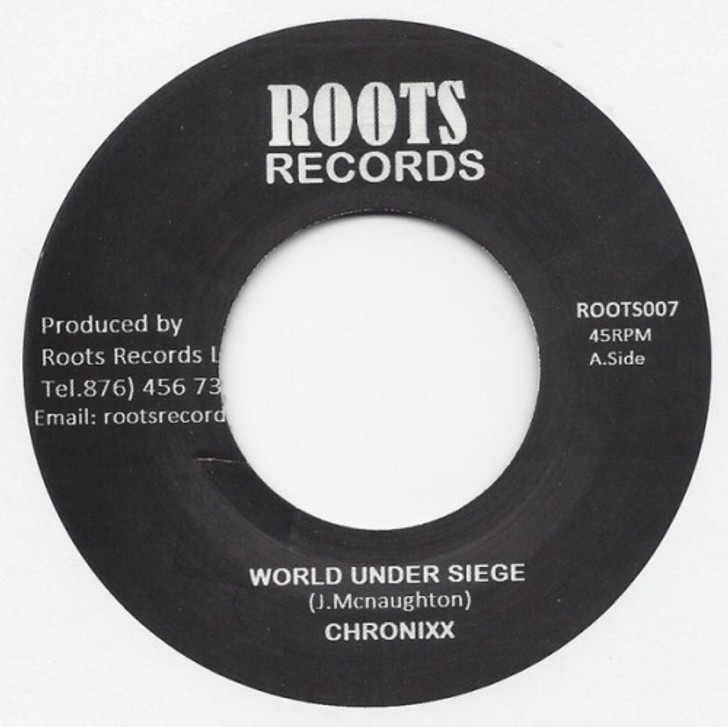 Chronixx - World Under Siege - 7" Vinyl