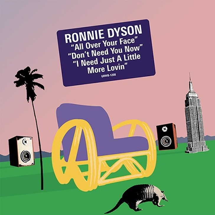 Ronnie Dyson - All Over Your Face - 12" Vinyl