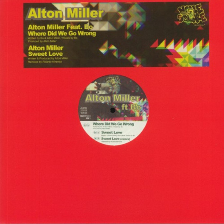 Alton Miller - Where Did We Go Wrong - 12" Vinyl