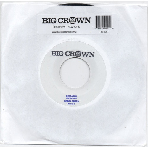 Bobby Oroza / The Expressions - Breaktru (This Love Demo) - 7" Vinyl