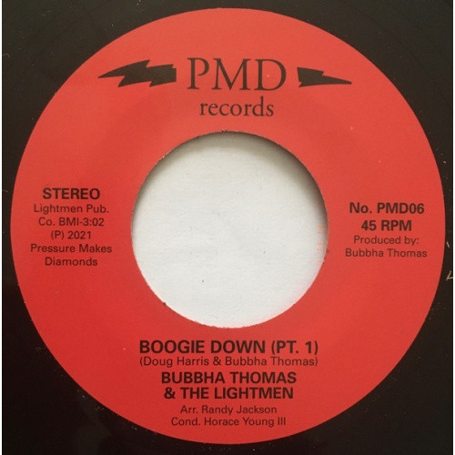 Bubbha Thomas & The Lightmen Plus One - Boogie Down - 7" Vinyl