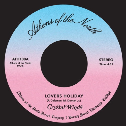 Crystal Winds - Lovers Holiday - 7" Vinyl