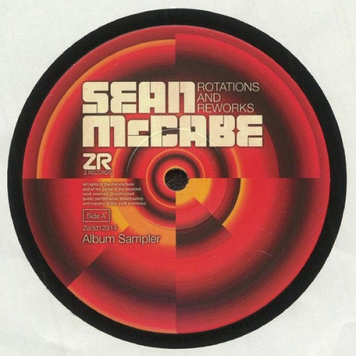 Sean McCabe - Rotations & Reworks (Album Sampler) - 12" Vinyl
