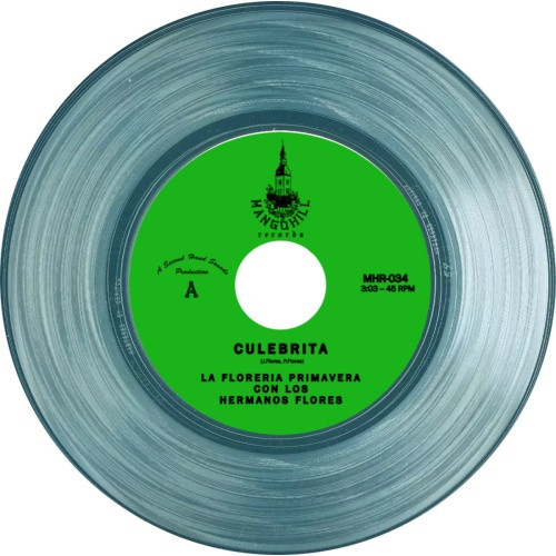 La Floreria Primavera Con Los Hermanos Flores - Culebrita / La Primera Rosa - 7" Clear Vinyl