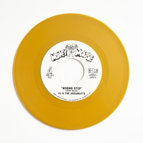 AJ & The Jiggawatts - Wrong Step - 7" Colored Vinyl