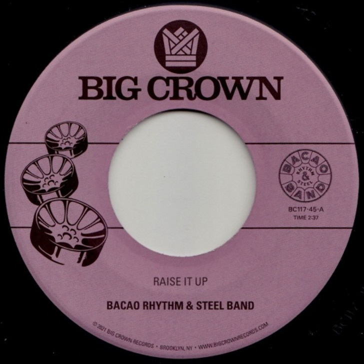 Bacao Rhythm & Steel Band - Raise It Up / Space - 7" Vinyl