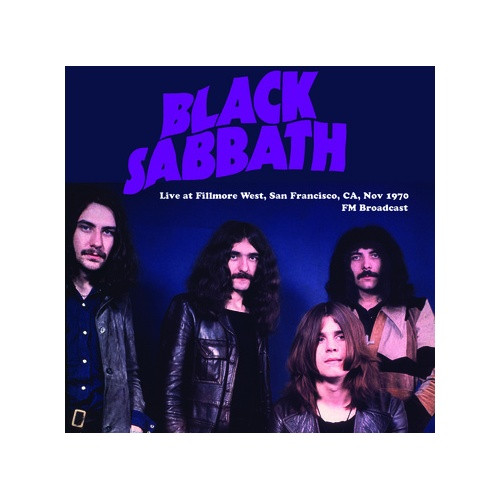 Black Sabbath - Live At Fillmore West, SF, CA, Nov 1970 - LP Vinyl