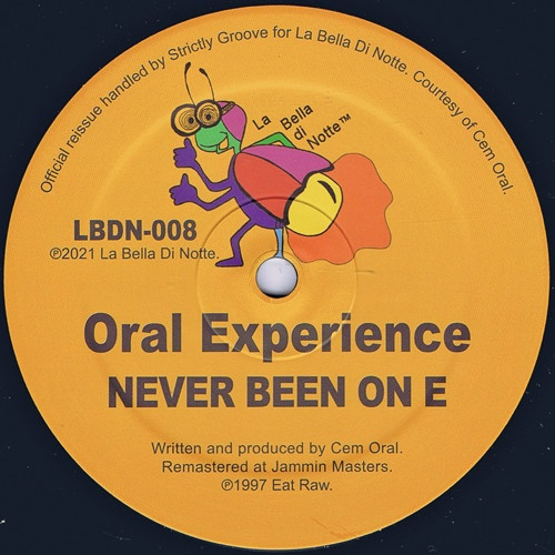 Oral Experience - Never Been On E / Timbo - 12" Vinyl