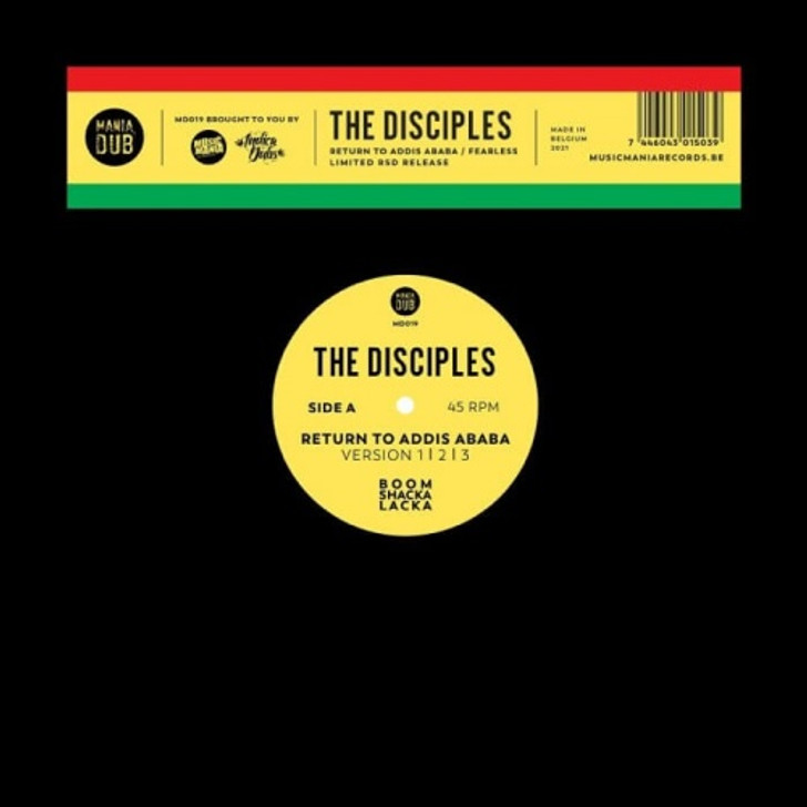 The Disciples - Return To Addis Ababa / Fearless - 12" Vinyl