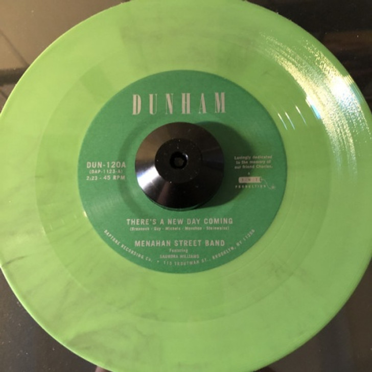Menahan Street Band - There's A New Day Coming - 7" Colored Vinyl