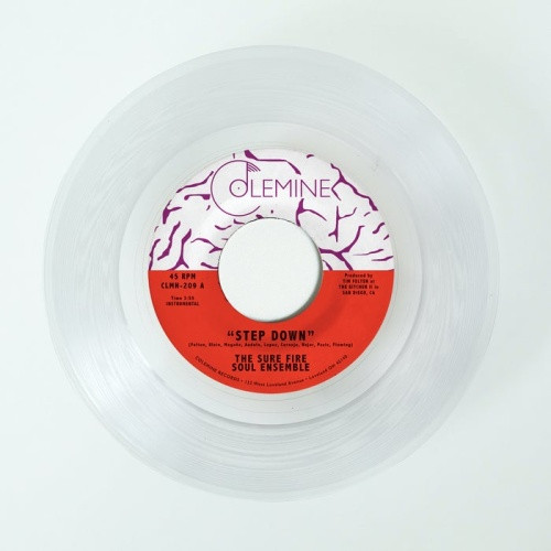 The Sure Fire Soul Ensemble - Step Down - 7" Clear Vinyl