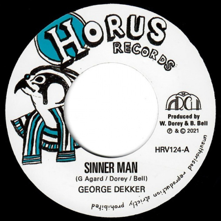 George Dekker - Sinner Man - 7" Vinyl