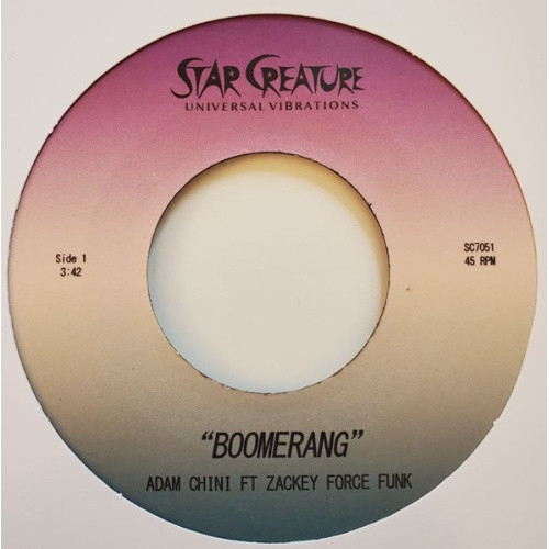 Adam Chini / Zackey Force Funk - Boomerang - 7" Vinyl