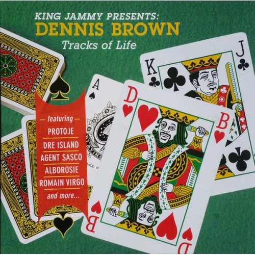 King Jammy Presents Dennis Brown - Tracks Of Life - LP Vinyl+7"