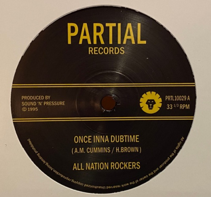 All Nations Rockers - Once Inna Dubtime - 10" Vinyl