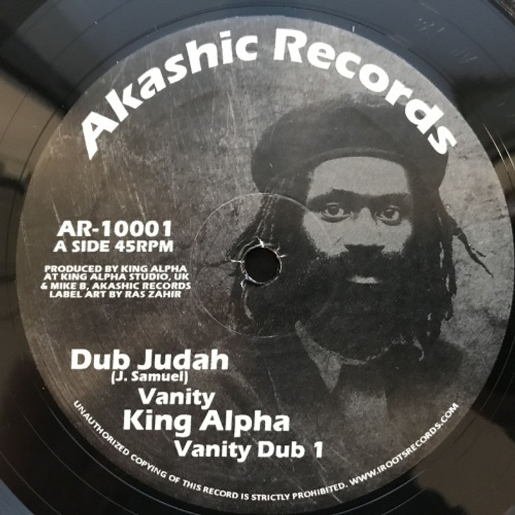 Dub Judah & King Alpha - Vanity - 10" Vinyl