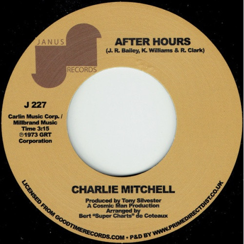 Charlie Mitchell - After Hours RSD - 7" Vinyl