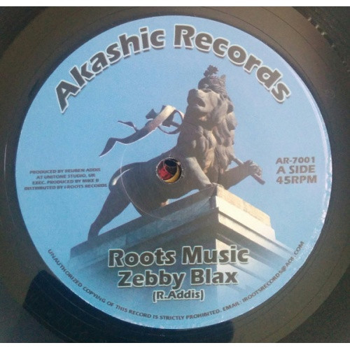 Zebby Blax - Roots Music - 7" Vinyl