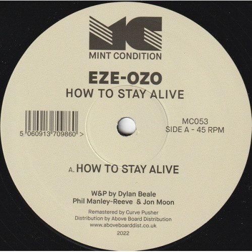 Eze-Ozo - How To Stay Alive - 12" Vinyl