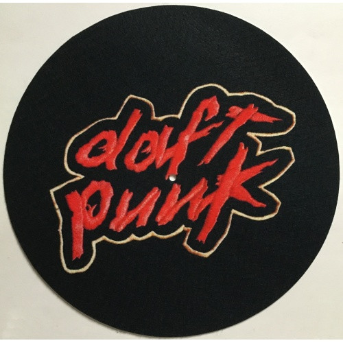 Daft Punk - Logo (Embroidered) - Single Slipmat