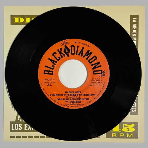 Chris Lujan - My Back Hurts / Somewhere Else - 7" Vinyl