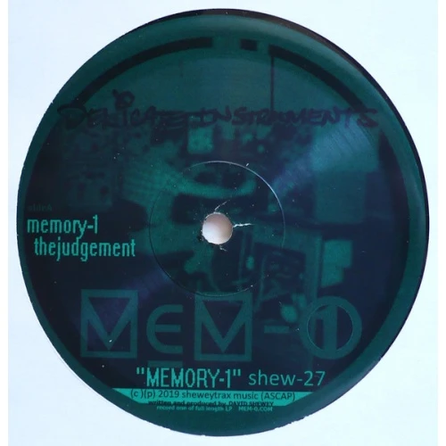 Delicate Instruments - Memory-1 - 12" Vinyl