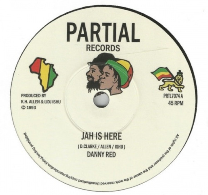 Danny Red - Jah Is Here - 7" Vinyl