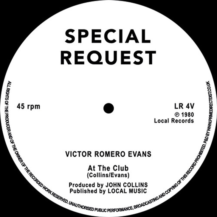 Victor Romero Evans / The Detonators - At The Club / Lift Off - 12" Vinyl