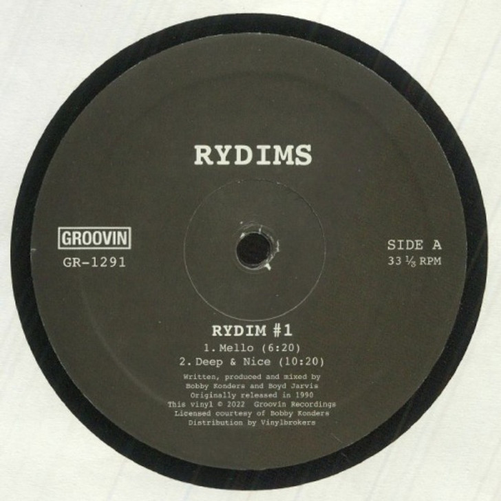 Rydims - Rydim #1 & #2 - 12" Vinyl