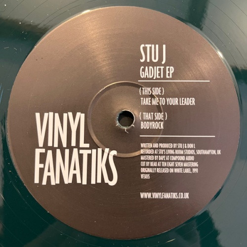 Stu J - Gadjet Ep - 12" Vinyl