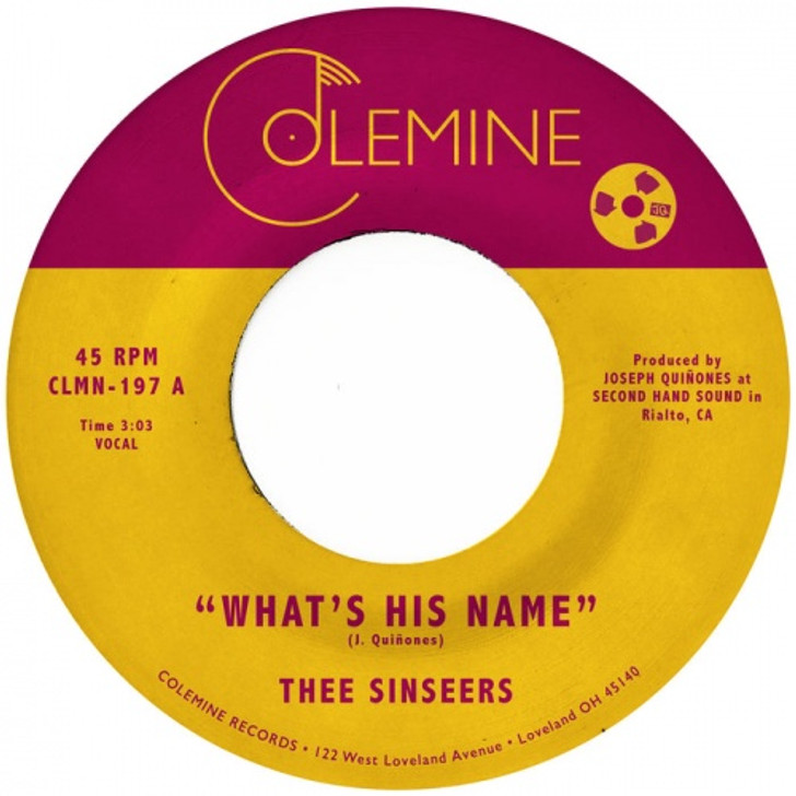 Thee Sinseers - What's His Name - 7" Vinyl