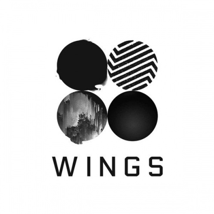 BTS WINGS サインアルバム レア】BTS WINGS ジン サイン入り アルバム付箋付き - メルカリ